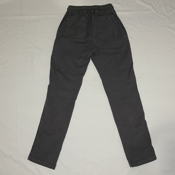 FAHERTY Brand Men's Traveler Pants Rugged Grey Size Small Drawstring Chino - Picture 9 of 9